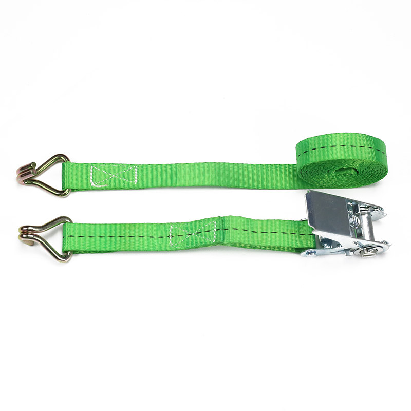 Green Doubie J kaveljček Ratchet Straps